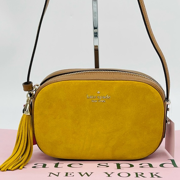 kate spade Handbags - Kate Spade Kourtney Suede Camera Bag